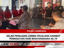 Polres Jembrana Gelar Penilaian Lomba Pecalang Sambut Peringatan Hari Bhayangkara ke-79