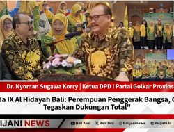 Musda IX Al Hidayah Bali: Perempuan Penggerak Bangsa, Golkar Tegaskan Dukungan Total