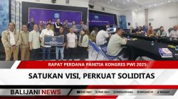 Rapat perdana panitia kongres PWI 2025 satukan visi