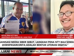 Organisasi Media Siber Sebut, Langkah PENA NTT Bali Somasi @Denpasarcerita Adalah Bentuk Literasi Digital