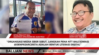 PENA NTT Bali somasi akun media sosial