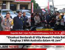 Eksekusi Berdarah di Villa Mewah! Polda Bali Tangkap 3 WNA Australia dalam 48 Jam