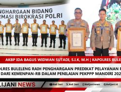 Polres Buleleng Raih Penghargaan Predikat mPelayanan Prima dari KemenPAN-RB dalam Penilaian PEKPPP Mandiri 2024