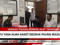 Jadikan Pisang Goreng Alat Transaksi, Putu Yasa alias Kasot Diciduk Polres Buleleng