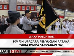 Waka Polda Bali Pimpin Upacara Penyucian Pataka “Sura Dwipa Sarvabavena”