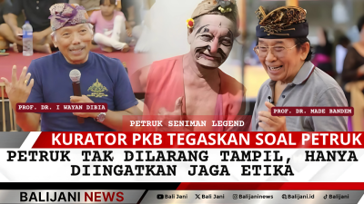 Kurator PKB Tegaskan: Petruk Tak Dilarang Tampil, Hanya Diingatkan Jaga Etika