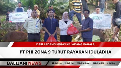 PHI Zona 9 Iduladha salurkan hewan kurban ke masyarakat sekitar