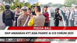 Polda Bali Amankan KTT Asia Pasific & CCE Forum 2025 di Nusa Dua