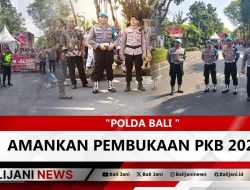 Polda Bali Amankan Pembukaan PKB 2025