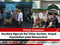 Polres Kawasan Bandara Ngurah Rai Tebar Kurban, Wujud Kepedulian pada Masyarakat