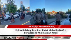 Polres Buleleng amankan Sholat Idul Adha 1446 H di Singaraja