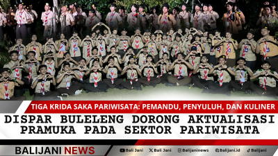 Dispar Buleleng dorong pramuka di sektor pariwisata melalui Saka Pariwisata