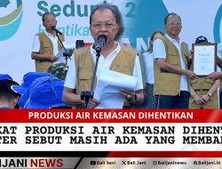 Sepakat Produksi Air Kemasan Dihentikan, Koster Sebut Masih Ada Yang Membandel