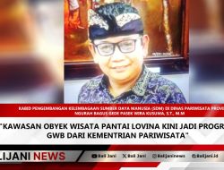 Kawasan Obyek Wisata Pantai Lovina Kini Jadi Program GWB Dari Kementrian Pariwisata