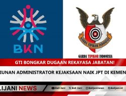 GTI Bongkar Dugaan Rekayasa Jabatan! Pensiunan Administrator Kejaksaan Naik JPT di KemenHAM