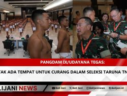 Pangdam IX/Udayana Tegas: Tak Ada Tempat untuk Curang dalam Seleksi Taruna TNI