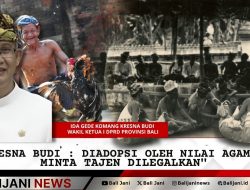 Kresna Budi : Diadopsi Oleh Nilai Agama, Minta Tajen Dilegalkan