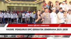 Waka Polres Jembrana hadiri pelantikan pengurus GERKATIN Jembrana 2025–2030