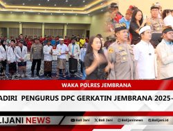 Waka Polres Jembrana Hadiri  Pengurus DPC GERKATIN Jembrana 2025-2030