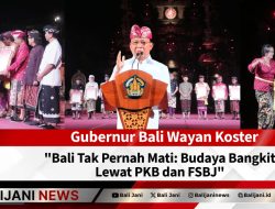 Bali Tak Pernah Mati: Budaya Bangkit Lewat PKB dan FSBJ
