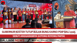 Penutupan Bulan Bung Karno PDIP Bali 2025
