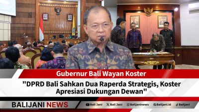 DPRD Bali sahkan dua raperda strategis dalam sidang paripurna 9 Juli 2025