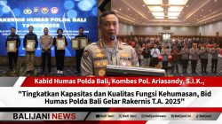 Fungsi Kehumasan Polda Bali ditingkatkan dalam Rakernis 2025