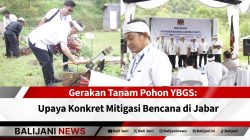 Gerakan Tanam Pohon YBGS sebagai upaya mitigasi bencana di Jawa Barat