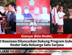 Gianyar Role Model, 1400 Beasiswa Diluncurkan Dukung Program Gubernur Koster Satu Keluarga Satu Sarjana