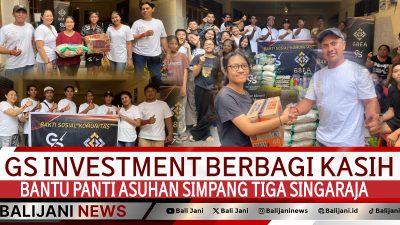 GS Investment bantu panti asuhan di Singaraja