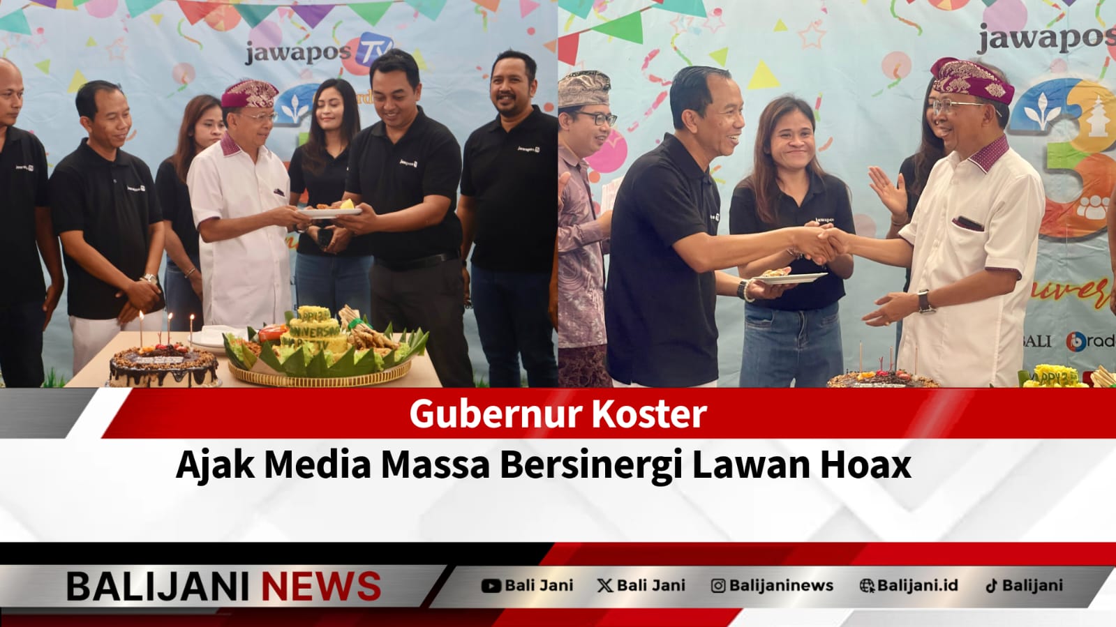 Gubernur Koster ajak media massa bersinergi