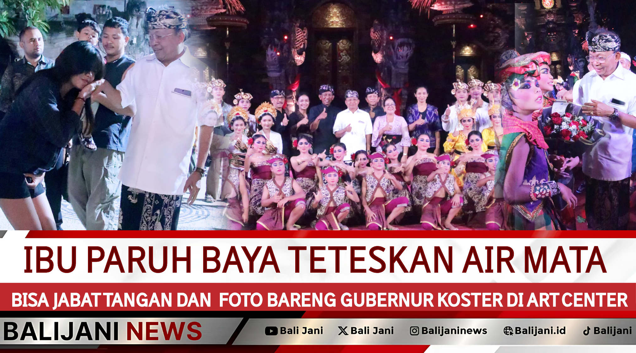 Gubernur Koster di Art Center PKB Bali