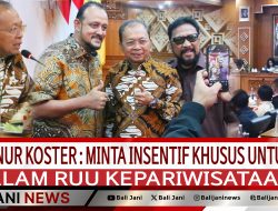 Gubernur Koster : Minta Insentif Khusus untuk Bali dalam RUU Kepariwisataan