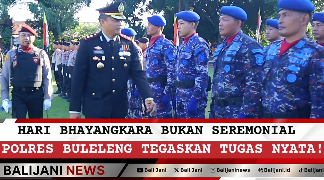 Peringatan Hari Bhayangkara Polres Buleleng