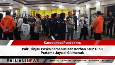 Karodokpol tinjau posko korban KMP Tunu Pratama Jaya di Gilimanuk