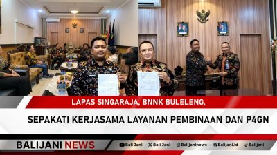 Kerjasama Lapas dan BNNK Buleleng dalam pembinaan dan P4GN