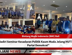 Bintang Muda Indonesia ( BMI ) Bali Hadiri Seminar Kesadaran Politik Kaum Muda Jelang HUT ke-24 Partai Demokrat