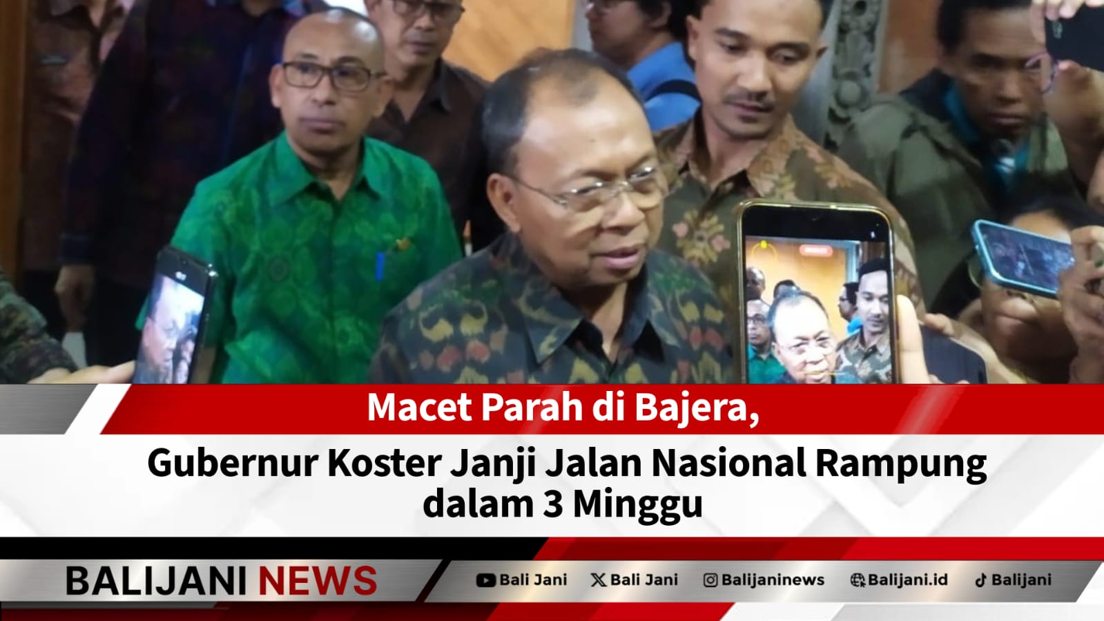 macet parah pasar bajera