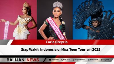 Carla Greycia siap berangkat ke Miss Teen Tourism Indonesia