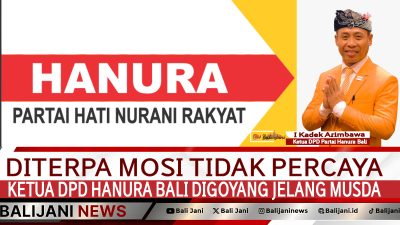 Mosi tidak percaya Hanura Bali jelang Musda 2025