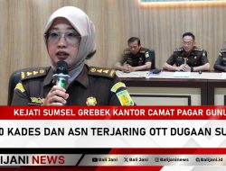 Kejati Sumsel Grebek Kantor Camat Pagar Gunung, 20 Kades dan ASN Terjaring OTT Dugaan Suap