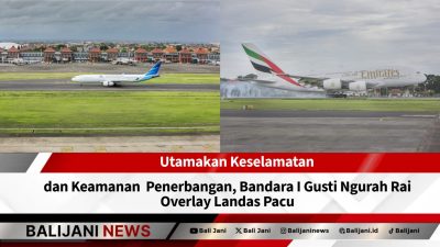 Overlay runway Bandara Ngurah Rai untuk keselamatan penerbangan