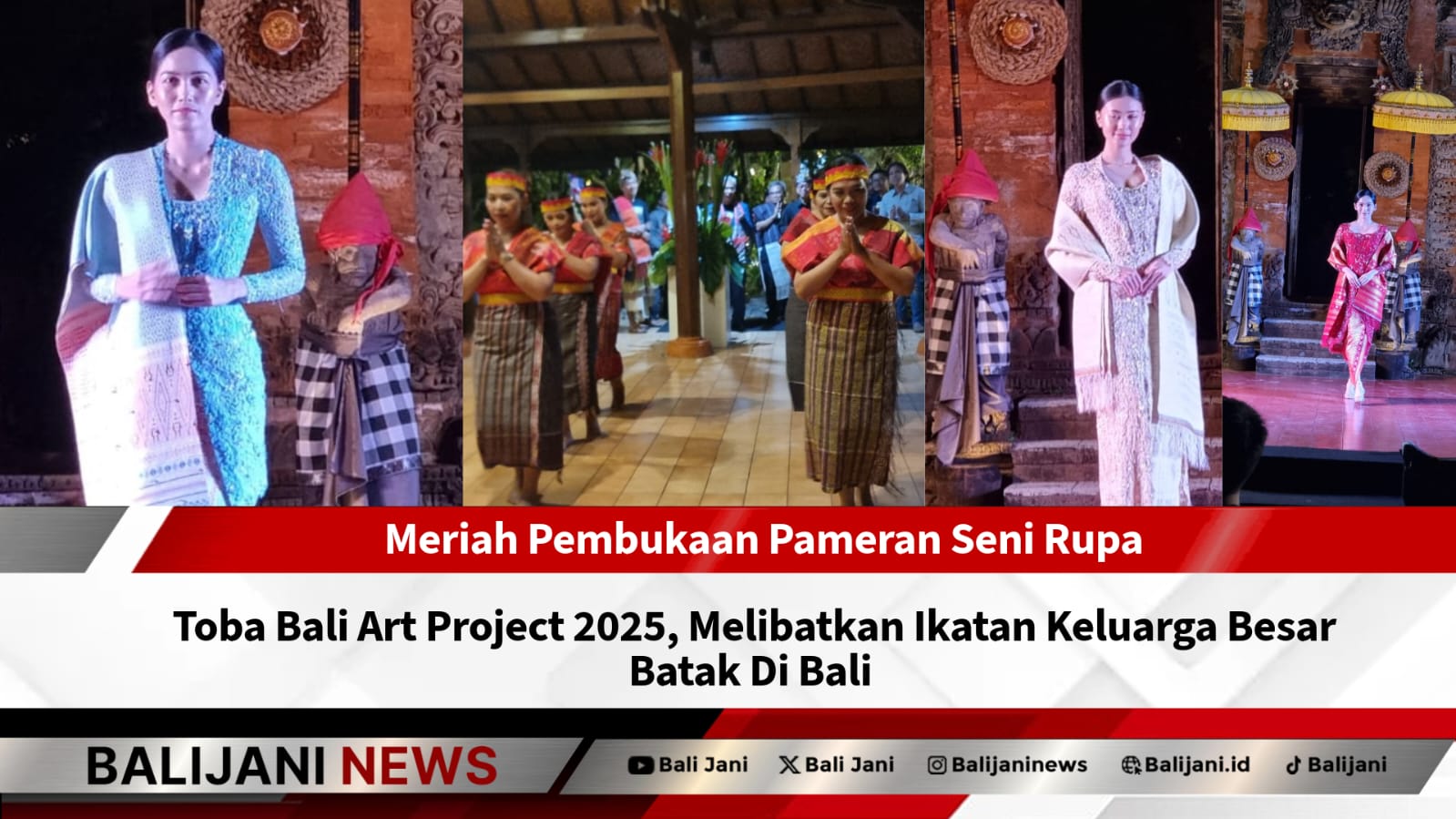 Pameran Seni Rupa Toba digelar dalam rangka Bali Art Project 2025