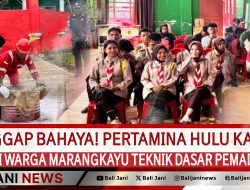 Tanggap Bahaya! Pertamina Hulu Kaltim Bekali Warga Marangkayu Teknik Dasar Pemadaman