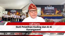 Pelatihan koding dan AI untuk guru Karangasem