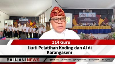 114 Guru Ikuti Pelatihan Koding dan AI di Karangasem