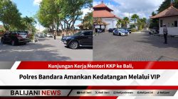 Pengamanan kedatangan Menteri KKP ke Bali via VIP Bandara Ngurah Rai