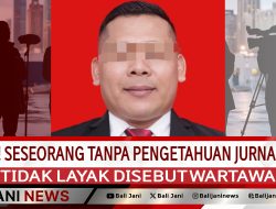 Viral ! Seseorang Tanpa Pengetahuan Jurnalistik Tidak Layak Disebut Wartawan