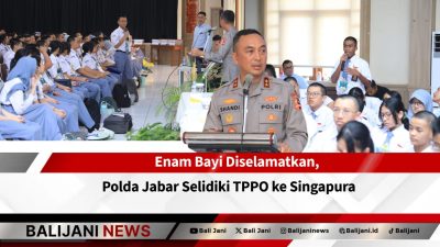 Ilustrasi perdagangan bayi internasional ke Singapura oleh sindikat TPPO