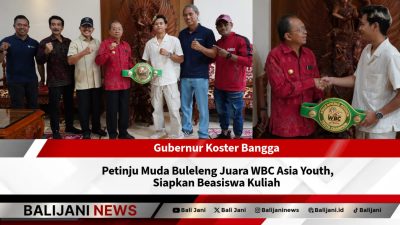 Petinju muda Buleleng juara WBC Asia Youth cetak sejarah